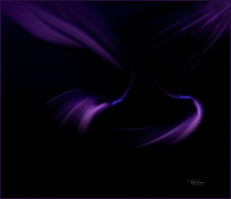 Deep Purple Digital Art by Bill Posner