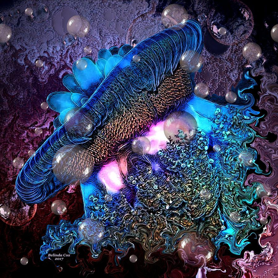 Deep Sea Jelly Fish Bloom Digital Art by Artful Oasis