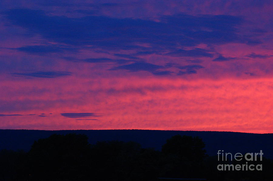 Deep Sunset Photograph By Judy Carr