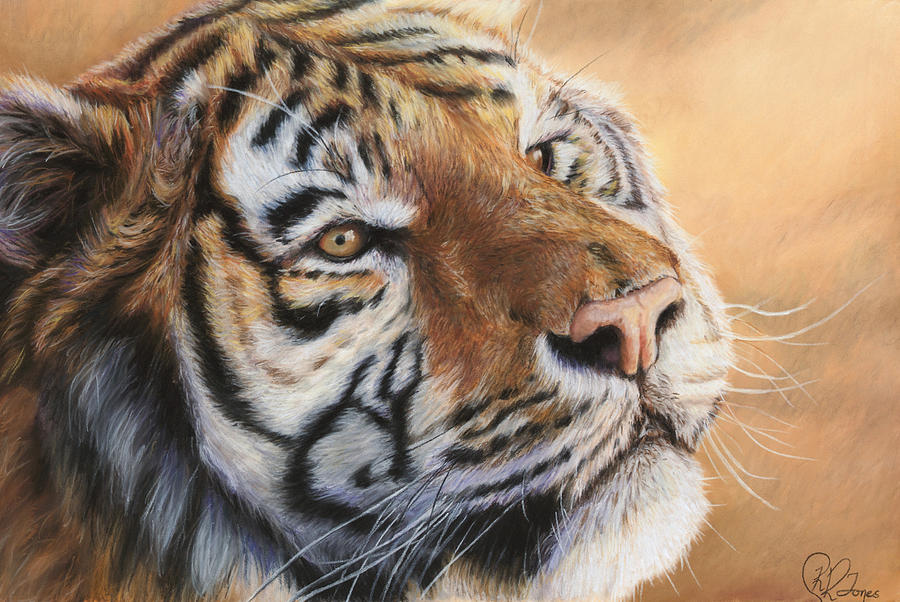 Deep Thoughts Pastel by Kirsty Rebecca