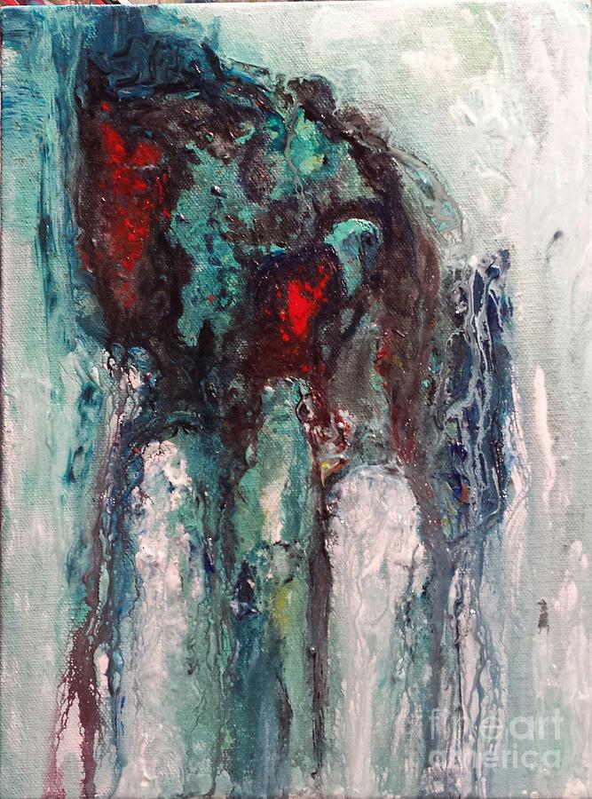 Deep Within Painting by Christine Keech