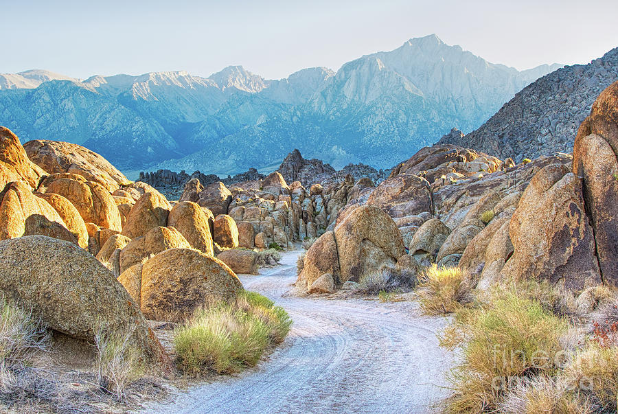 Deep Within The Alabama Hills Photograph by Mimi Ditchie
