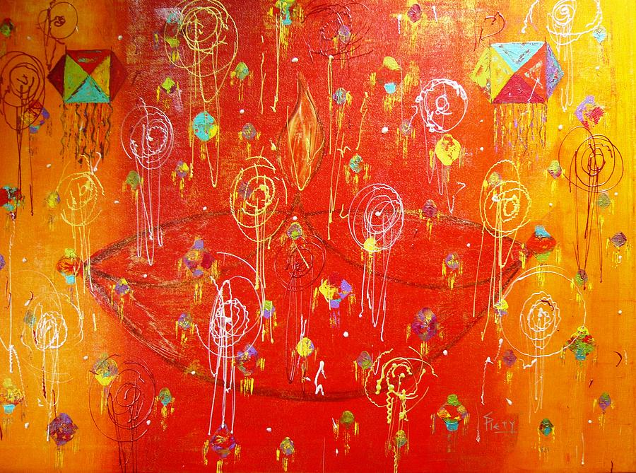 Deepawali in India Painting by Piety Dsilva