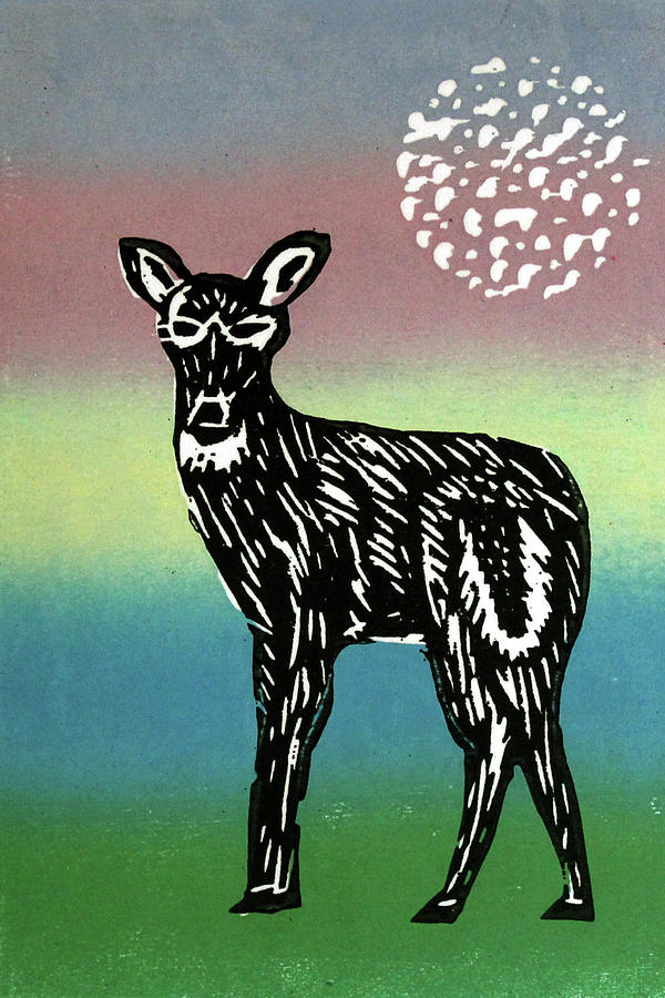 Deer Relief by Ben Bohnsack