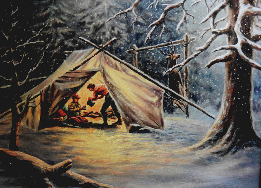 Deer Camp by Ed Breeding Deer Camp by Ed Breeding