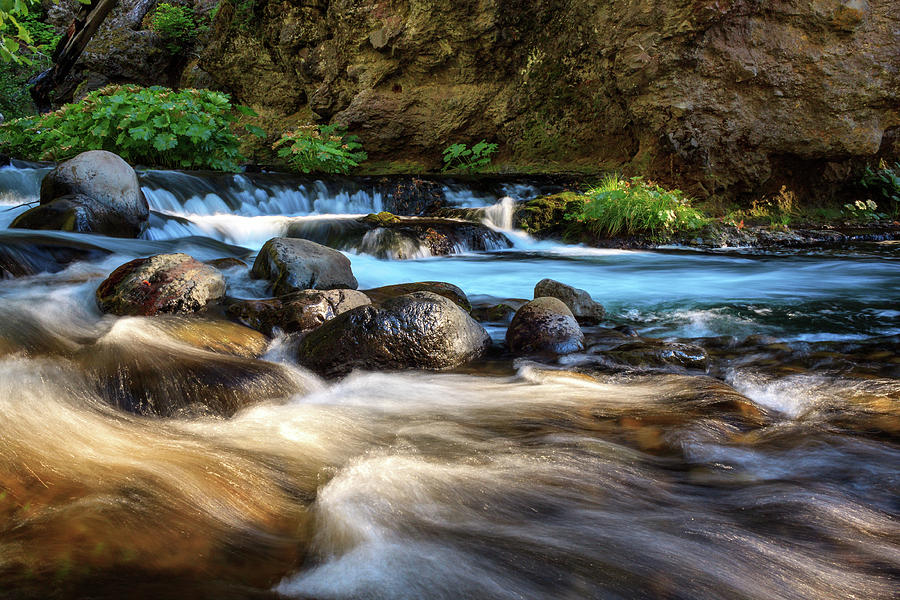 Waterfall Photograph - Deer Creek Root Beer Falls by James Eddy