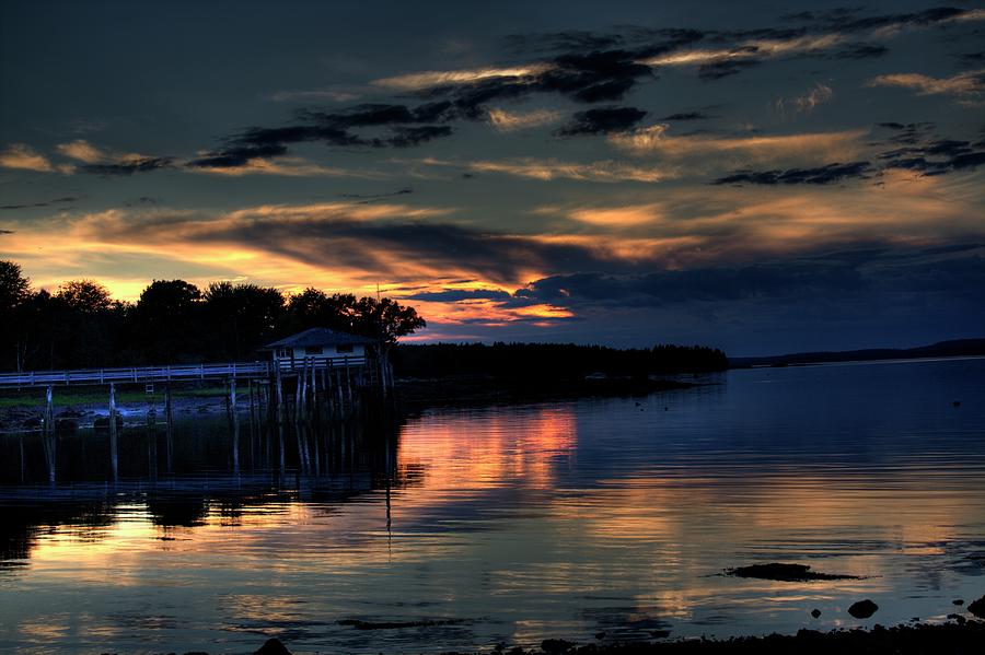 Deer Isle Sunset I Photograph by Greg DeBeck