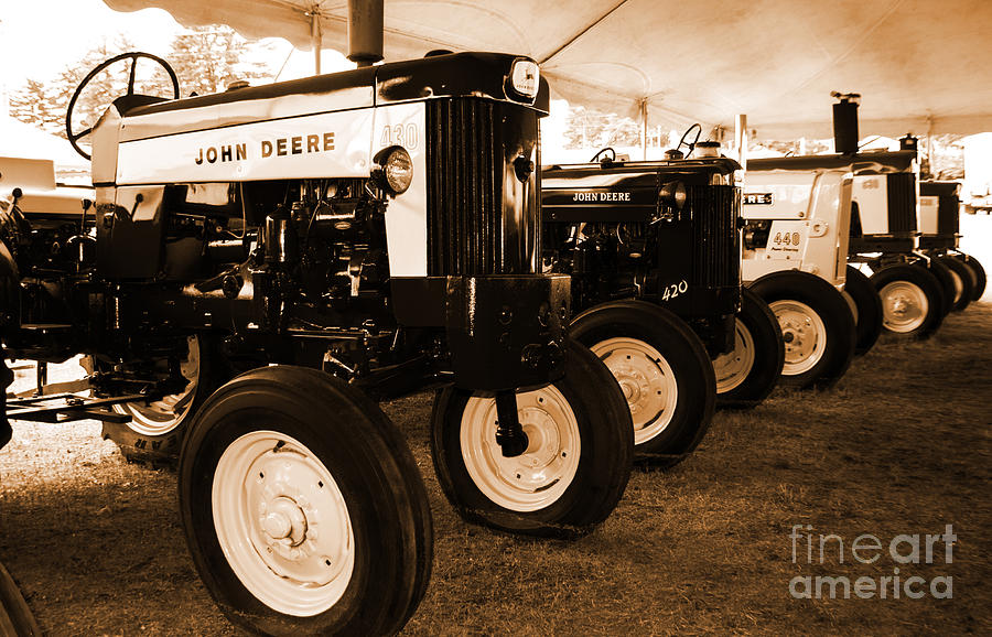 Deere Display Photograph by Kevin Fortier
