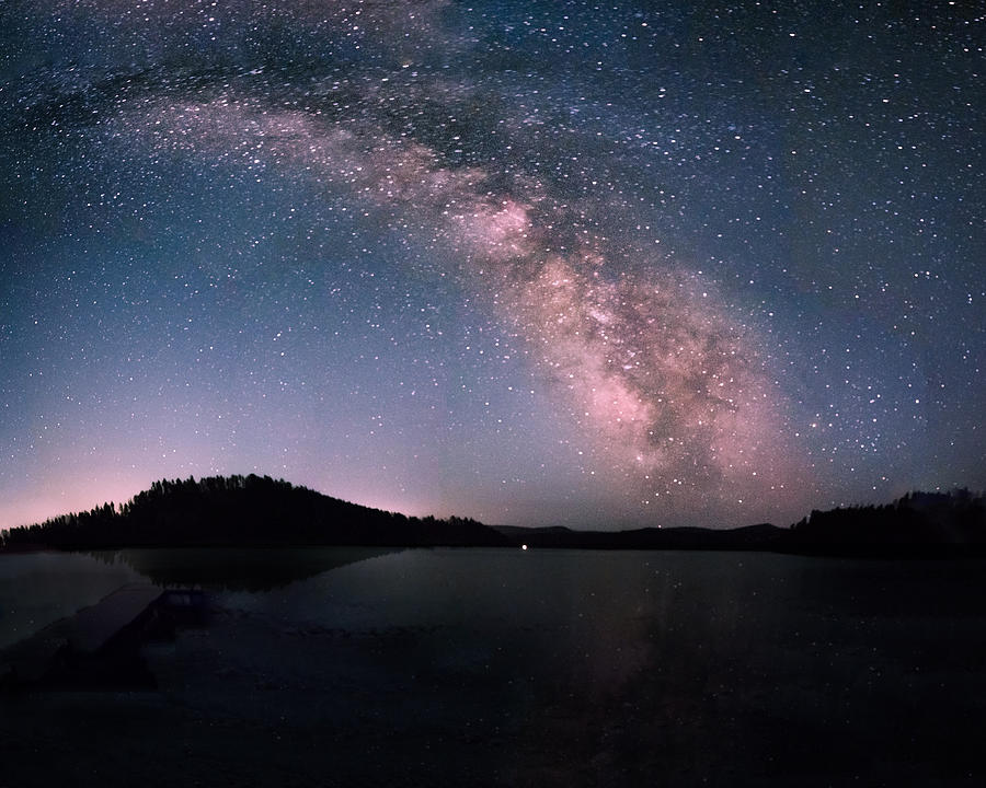 Deerfield Lake Milky Way Photograph by Greni Graph