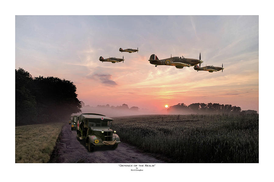 Defence Of The Realm - Titled Digital Art by Mark Donoghue