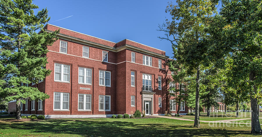 Defiance College Tenzer Hall Photograph by Michael Arend