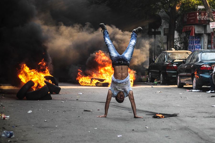Athlete Photograph - Defiance II by Mosaab Elshamy