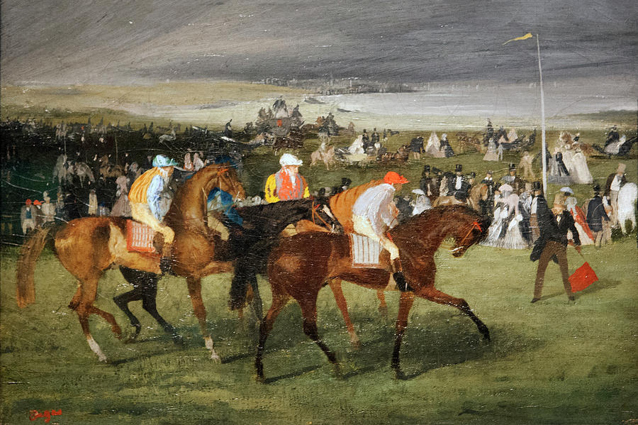 Degas At The Races Photograph