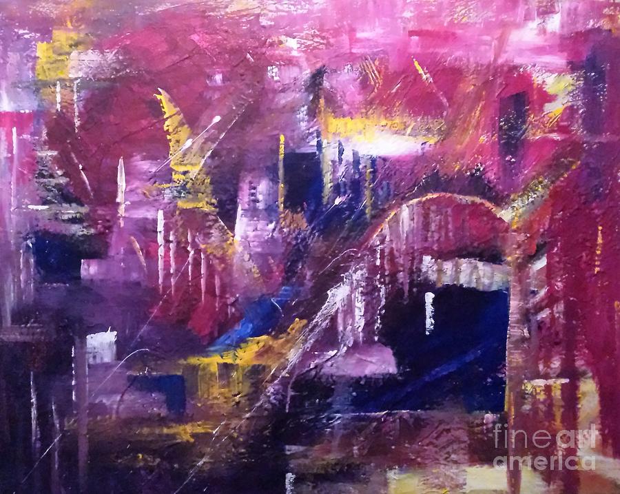 Abstracts Painting - Deja vu by Brendan Ludlow