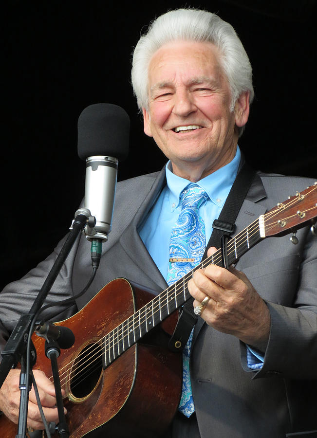 Music Photograph - Del McCoury - 03 by Julie Turner
