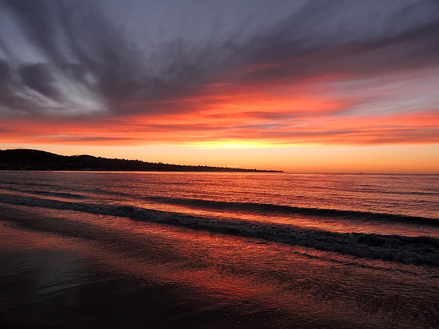 Del Monte Beach Sunset Photograph by Connor Beekman