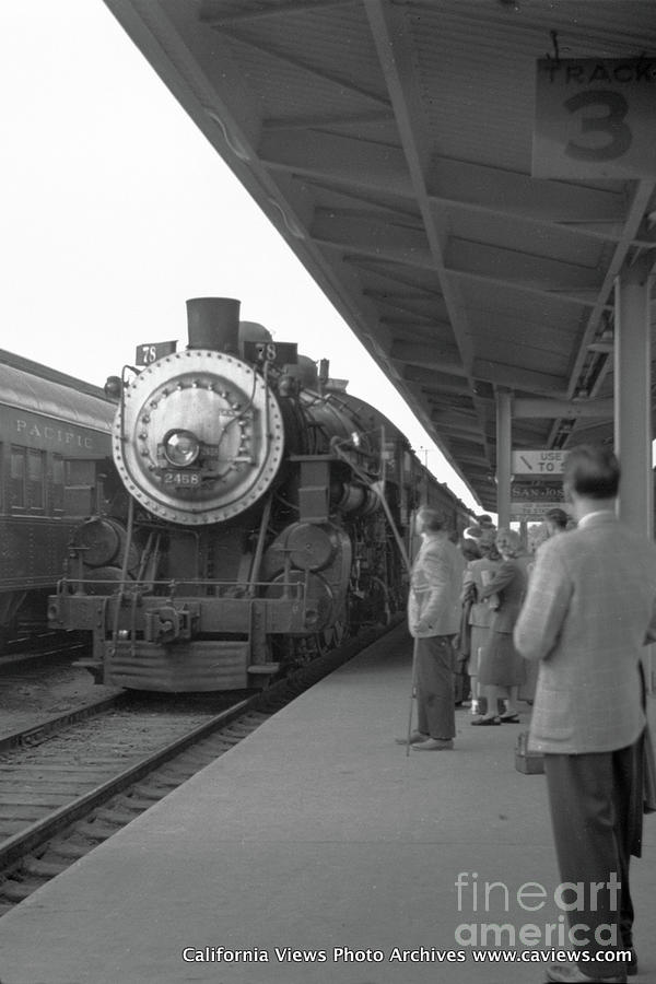 San Jose Photograph - Del Monte Express circa 1957 by Monterey County Historical Society