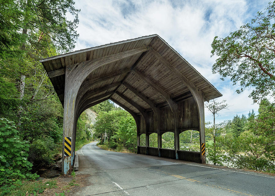 Del Norte Covered Bridge 1 Photograph by Greg Nyquist