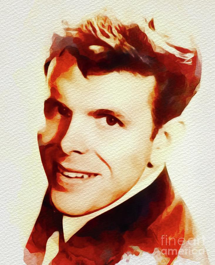 Vintage Painting - Del Shannon, Music Legend by Esoterica Art Agency