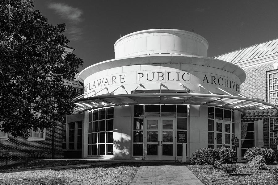 Delaware Public Archives In Dover Delaware In Black And White ...