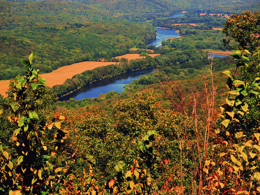 Delaware River from the Appalachian Trail Photograph by Raymond Salani III