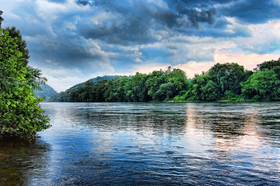 Delaware River Photograph by Michael Dorn