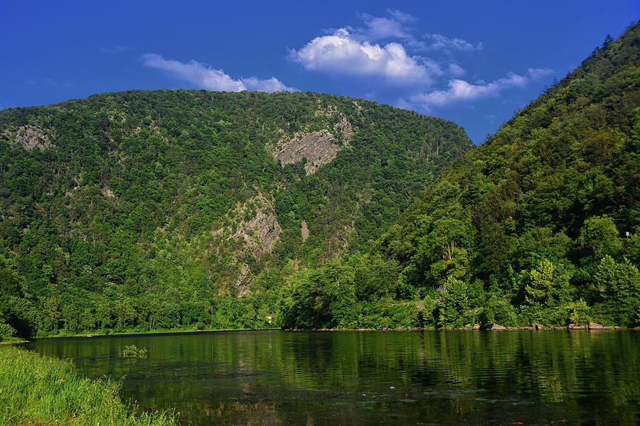 Delaware Water Gap from New Jersey Photograph by Raymond Salani III