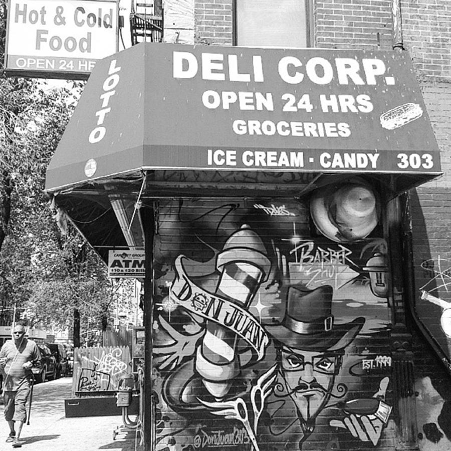 Bnw Photograph - Deli Corp.photo By Shell Sheddy #street by Shell Sheddy