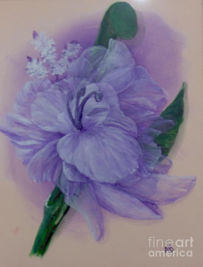Delicacy Painting by Saundra Johnson