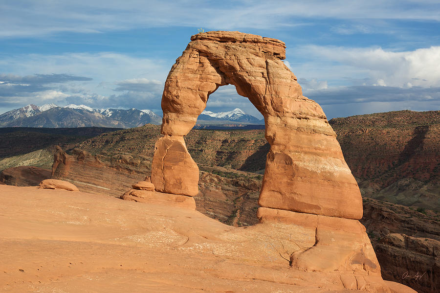 Delicate Arch  Photograph by Aaron Spong