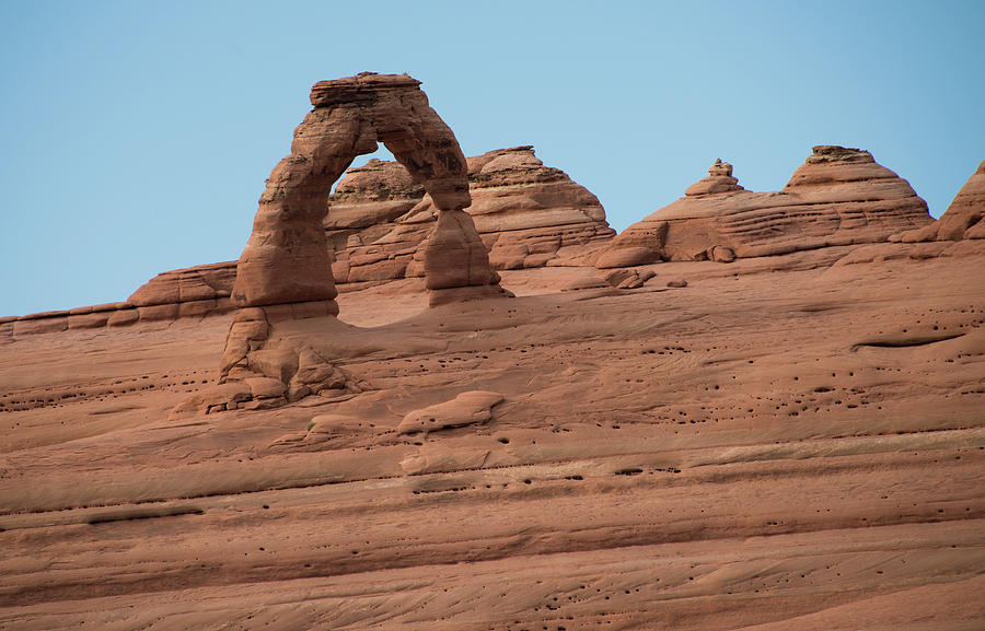 Nature Photograph - Delicate Arch Alternate View by Jennifer Ancker