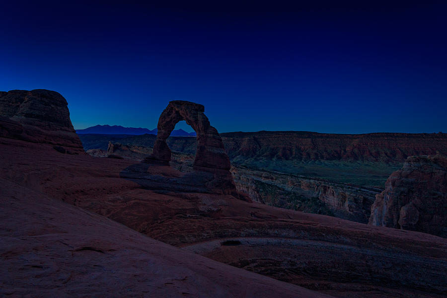 Arches National Park Photograph - Delicate Arch In The Blue Hour by Rick Berk