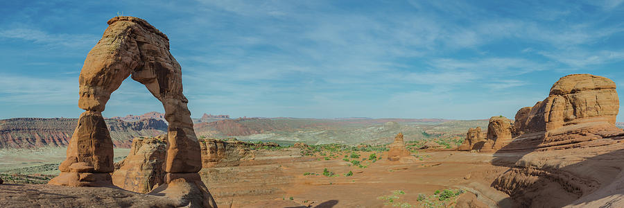 Delicate Arch Panorama Photograph by Kelly VanDellen