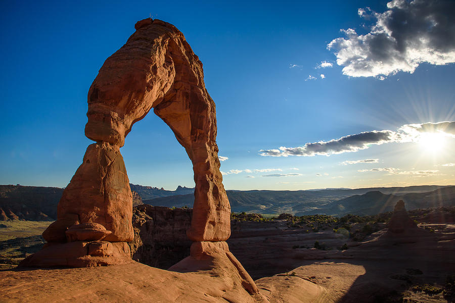 Delicate Arch Sunset Photograph by Paul Moore - Fine Art America