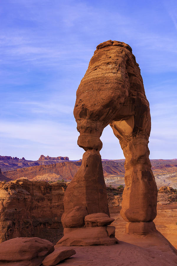 National Parks Photograph - Delicate Landmark by Chad Dutson