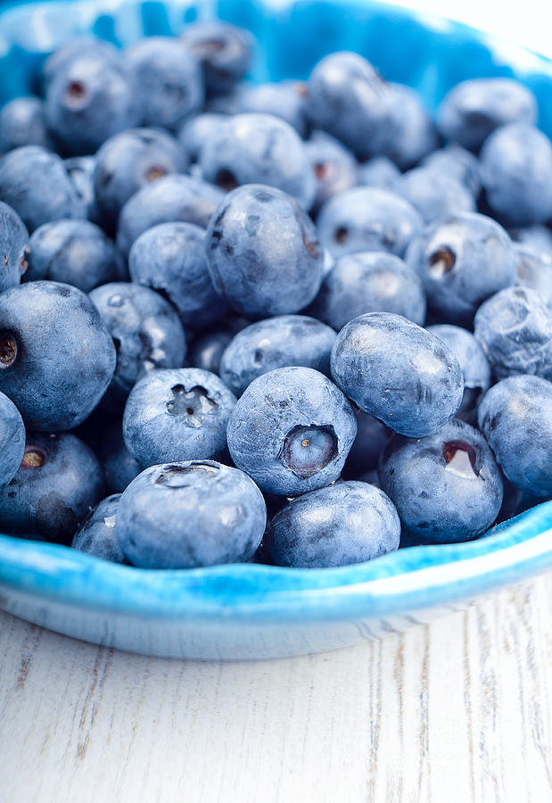 Delicious blueberries Photograph by Andreas Berheide