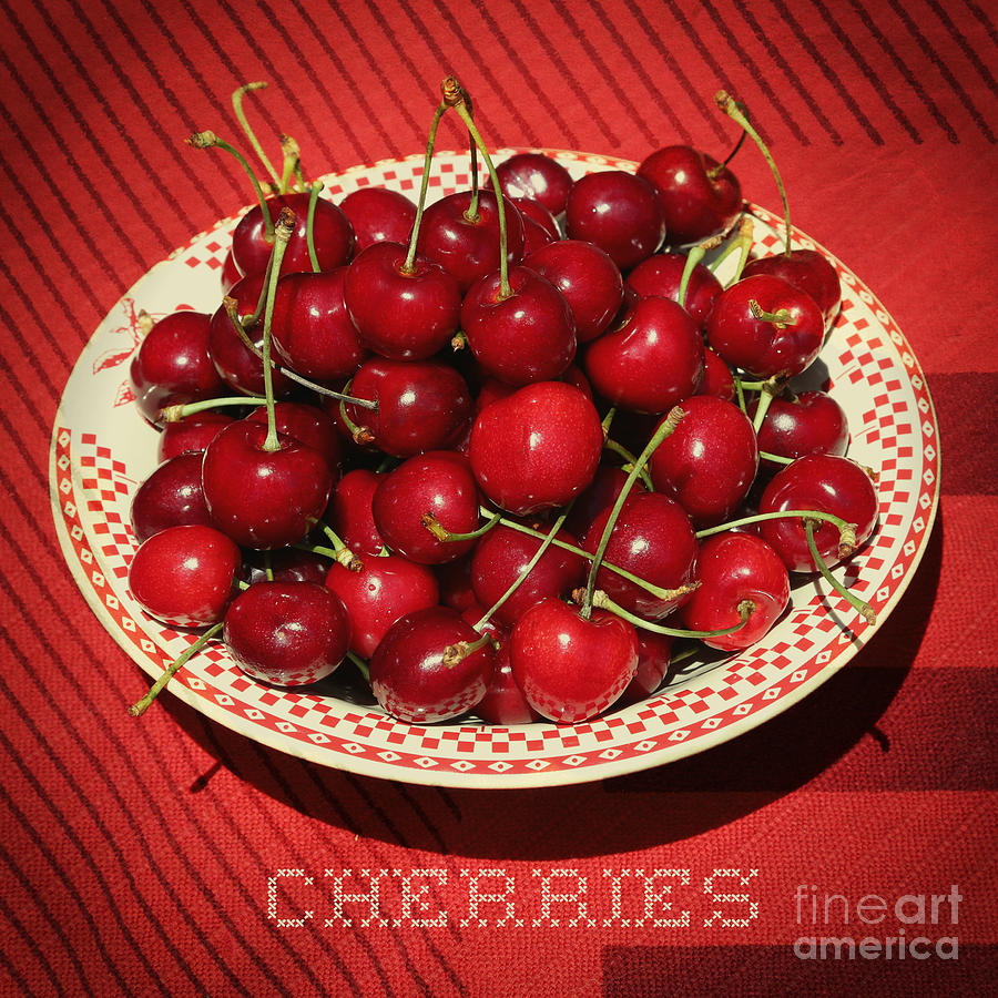 Delicious Cherries Photograph by Carol Groenen