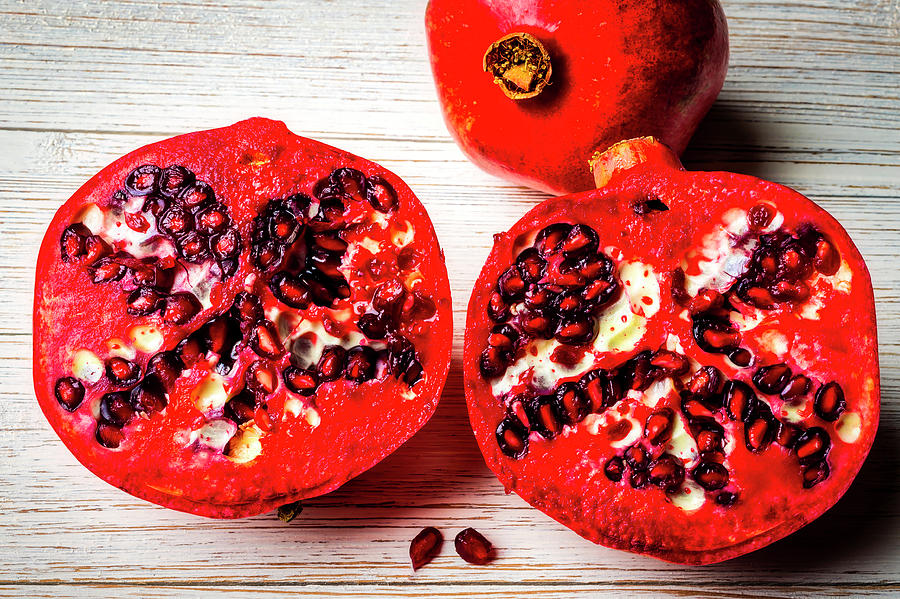 Delicious Pomegranate Photograph by Garry Gay
