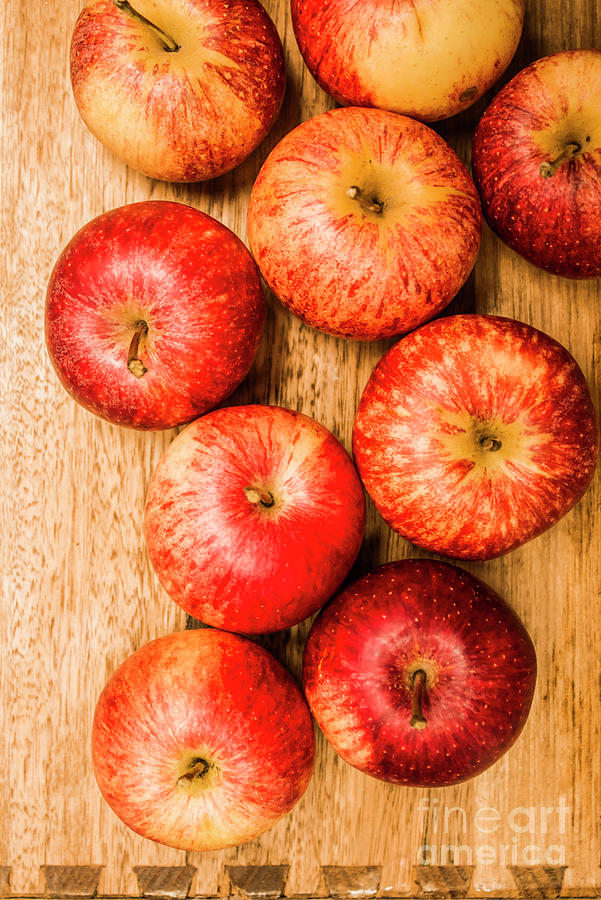 Delicious red apples Photograph by Jorgo Photography