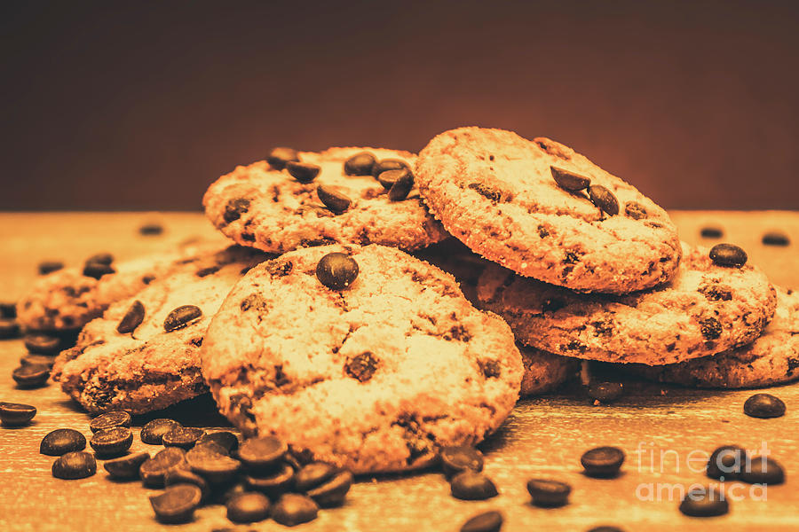 Delicious sweet baked biscuits  Photograph by Jorgo Photography