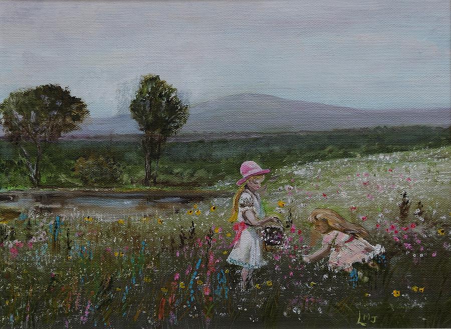 Delights of Spring - LMJ Painting by Ruth Kamenev