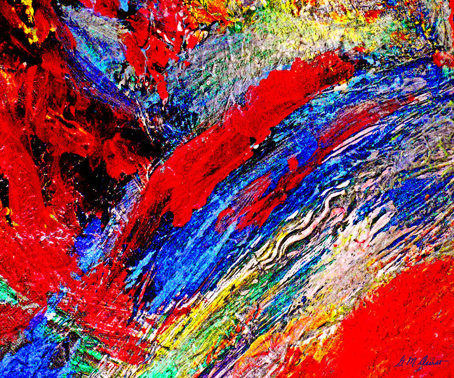 Abstract Painting - Delirium by Michael Durst