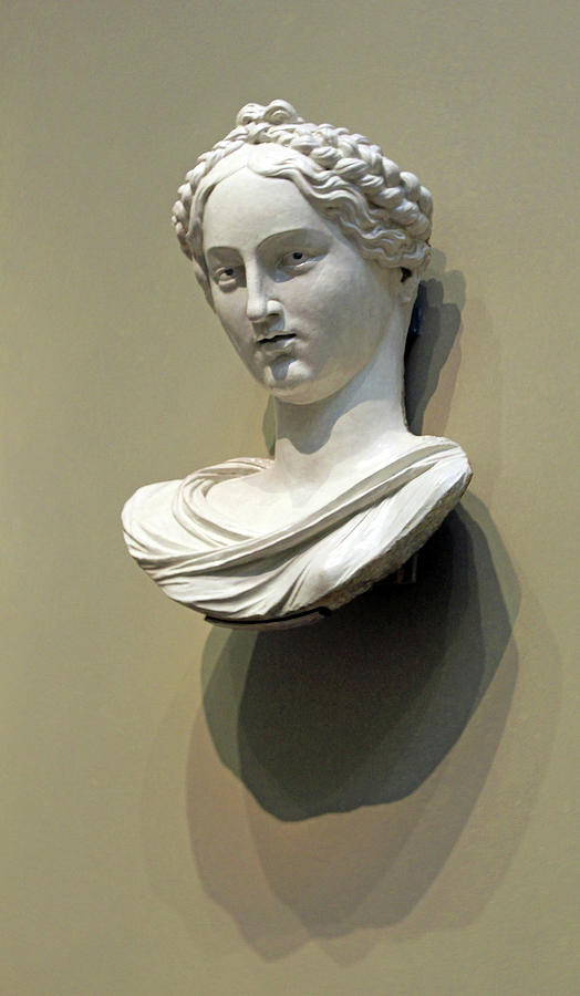 Della Robbias Bust Of A Woman Photograph by Cora Wandel