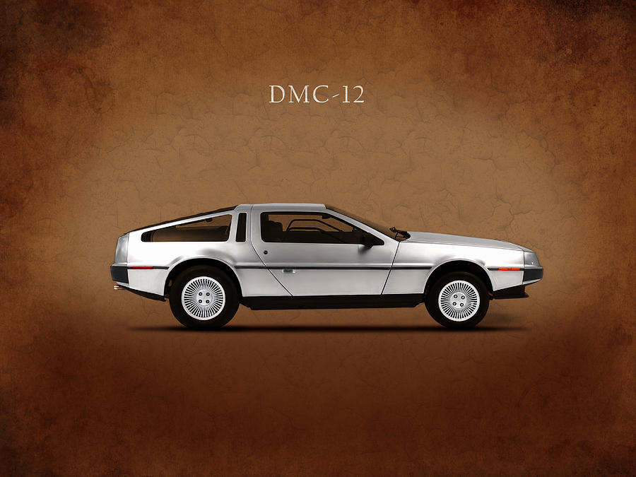 Back To The Future Photograph - DeLorean DMC-12 by Mark Rogan