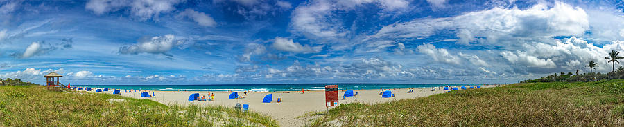 Delray Beach Panorama Photograph by Lawrence S Richardson Jr