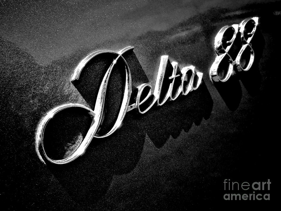 Delta 88 Badge Photograph by Olivier Le Queinec