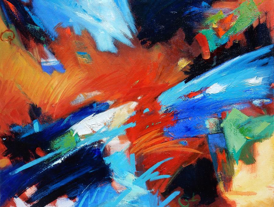 Abstract Painting - Demo by Gary Coleman