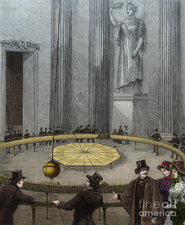 Demonstration Of Foucaults Pendulum Photograph by Science Source