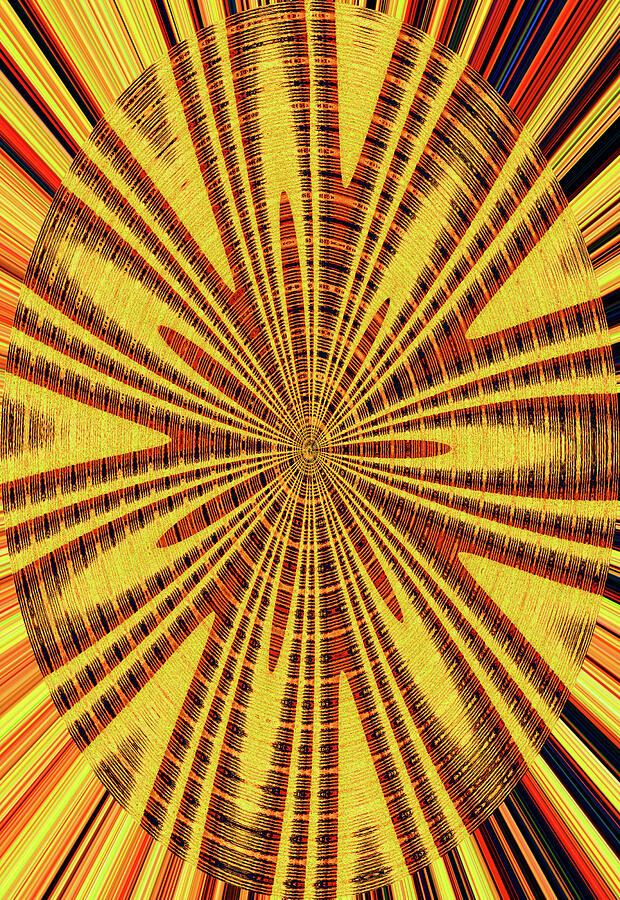 Dendrite Abstract #9405 Digital Art by Tom Janca