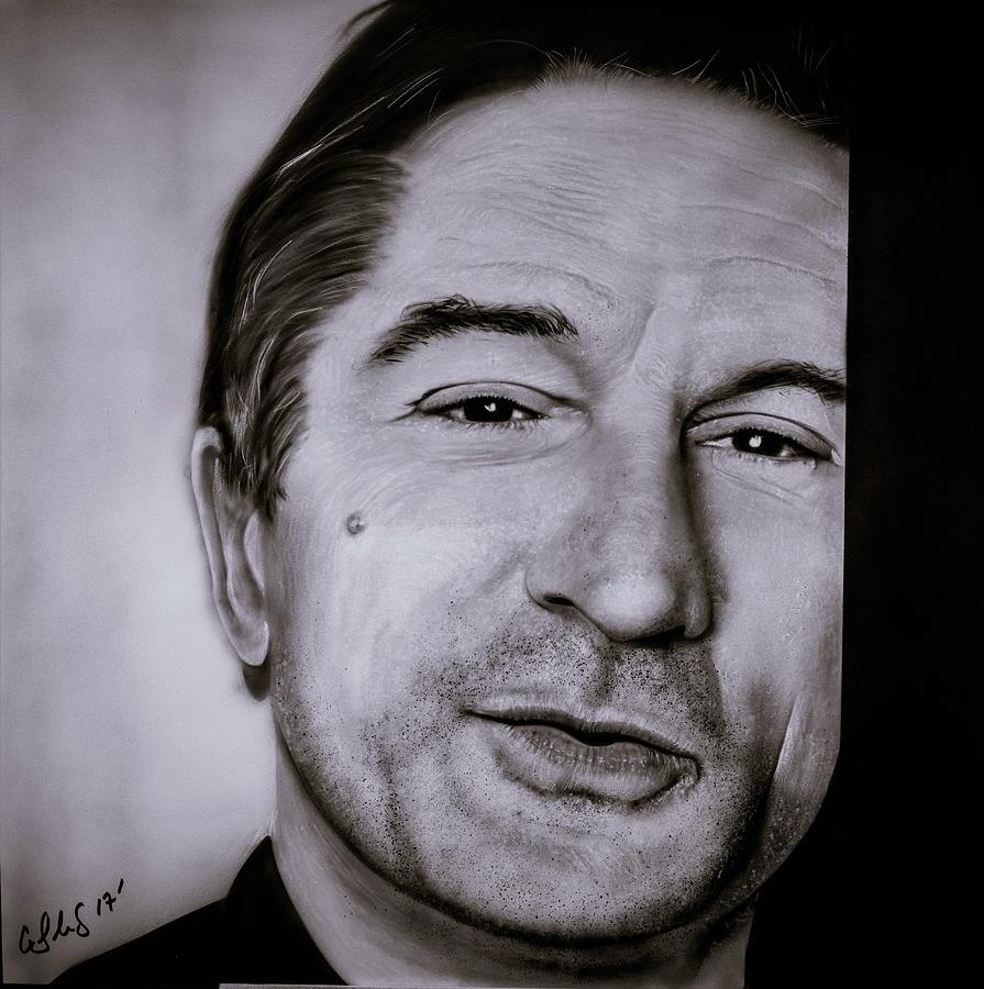 Deniro Realism Painting by Cody LeBouef - Fine Art America